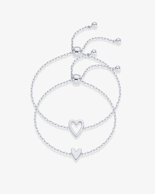 Matching Hearts Bracelet