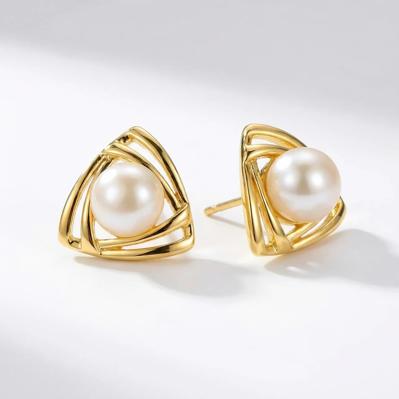 Golden heart Drops 14k Gold