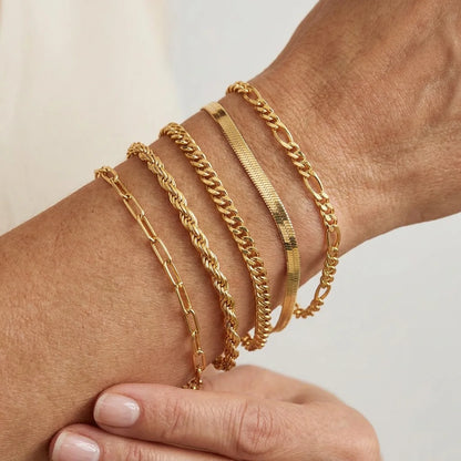 The Héritage Stack Gold · 5-piece set