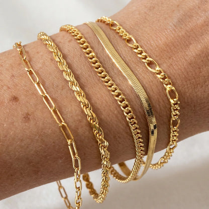 The Héritage Stack Gold · 5-piece set